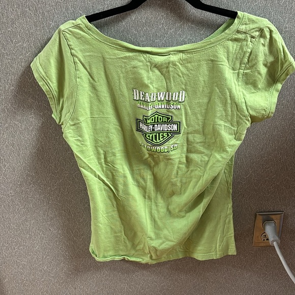 XL Harley Davidson top. Very cute! - Picture 3 of 4